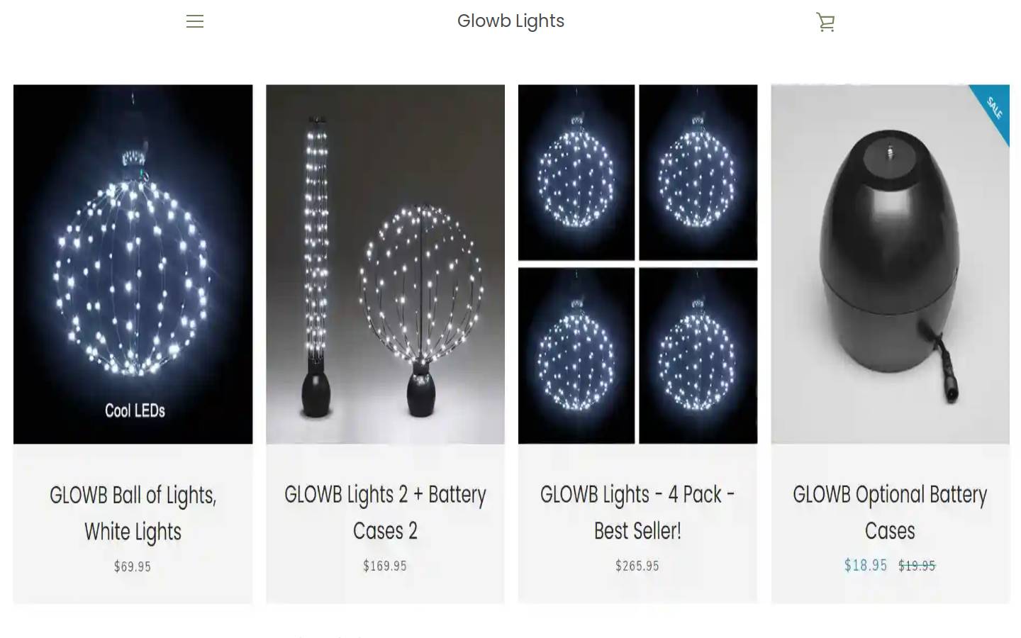 myglowblight.com homepage screenshot