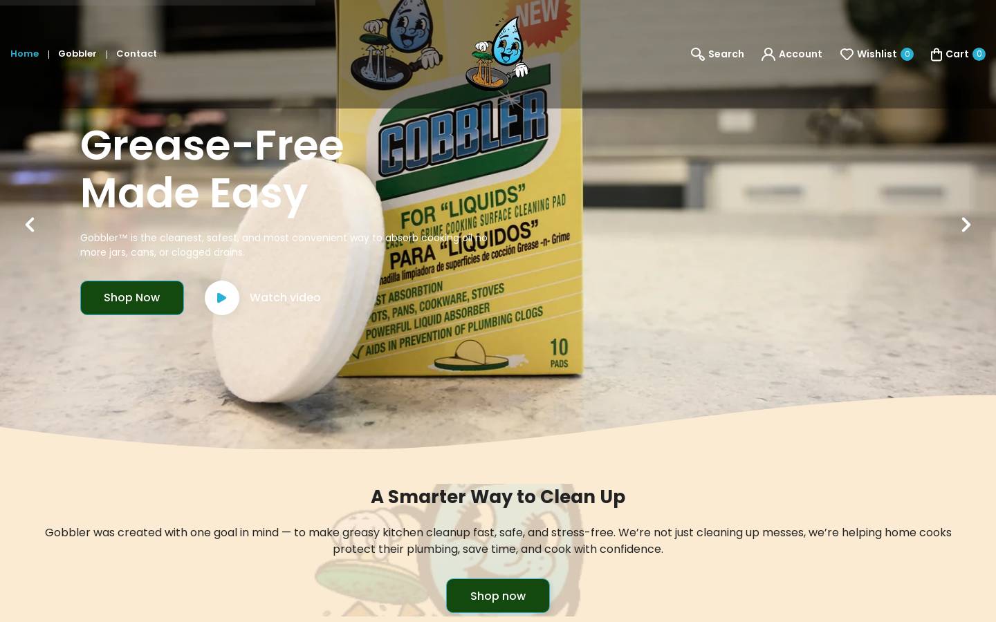 mygobbler.com homepage screenshot