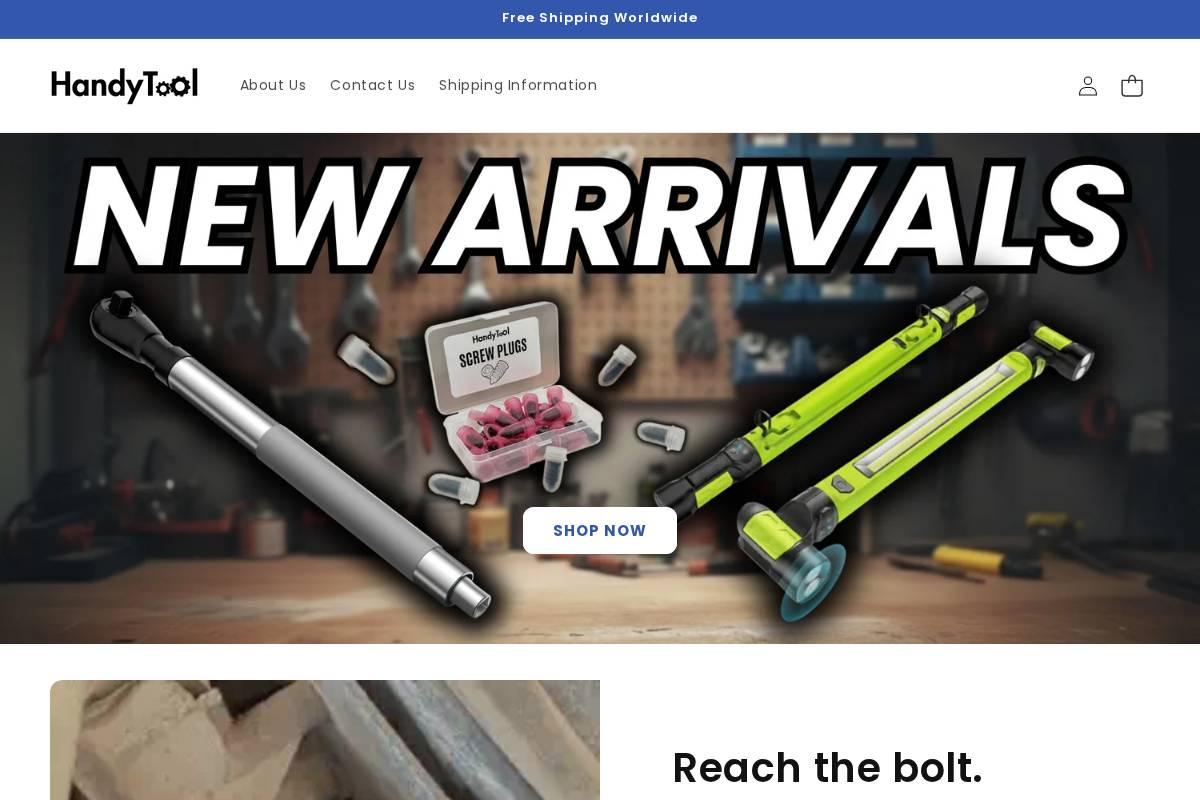 myhandytool.com homepage screenshot