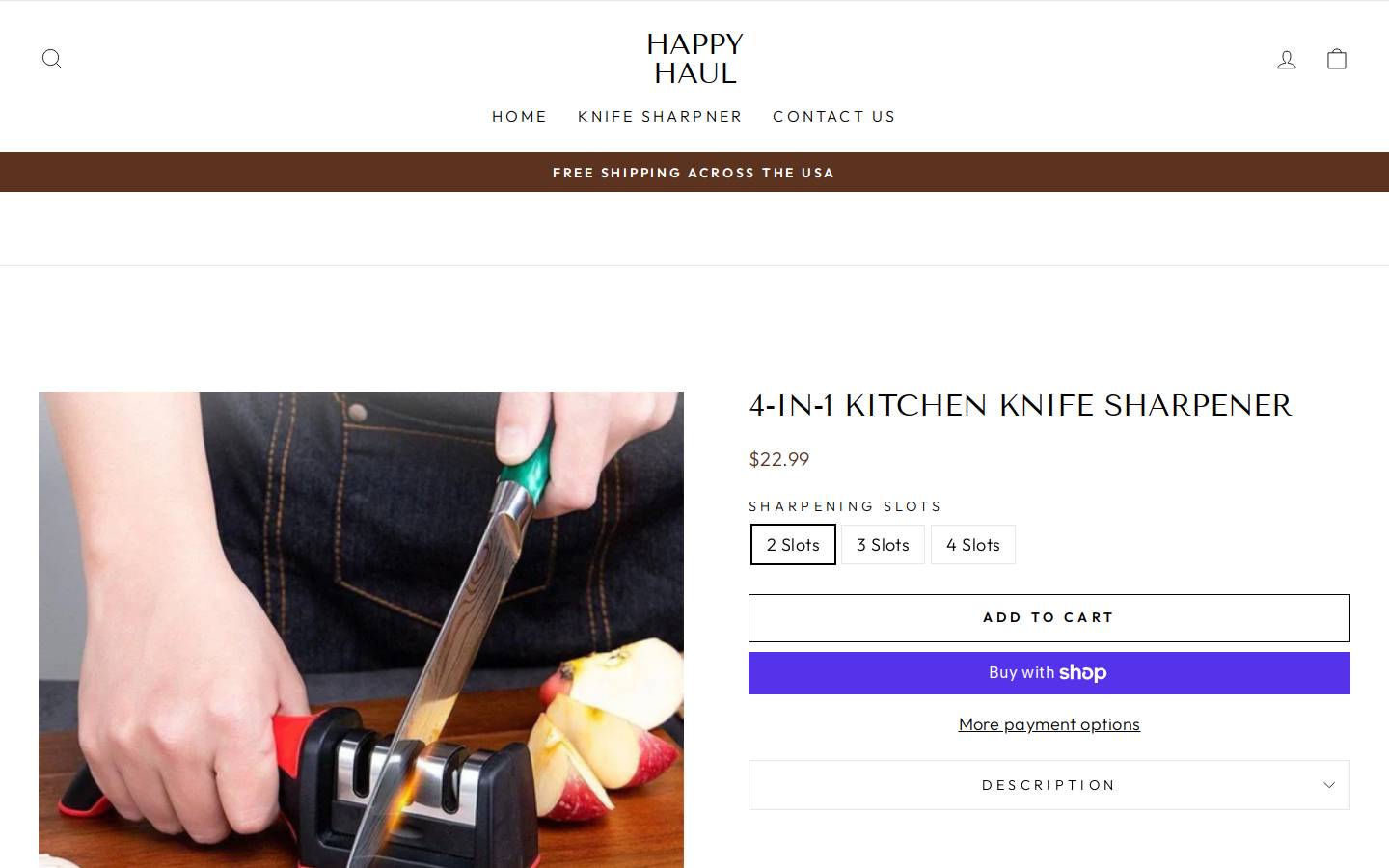 myhappyhaul.com homepage screenshot