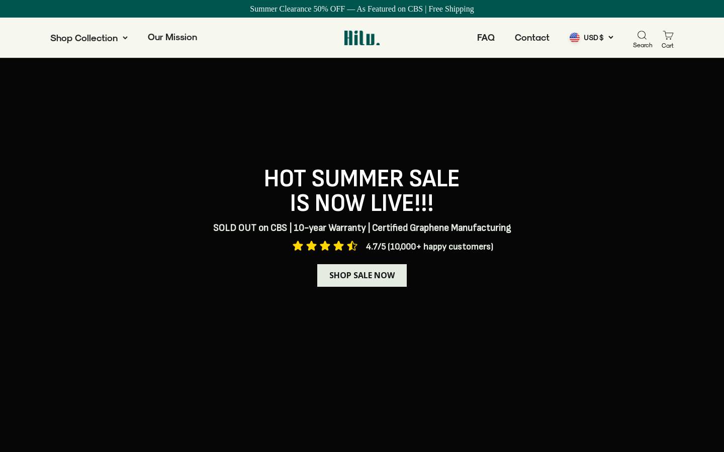 myhilu.com homepage screenshot