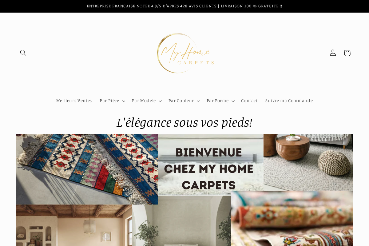 myhomecarpets.com homepage screenshot