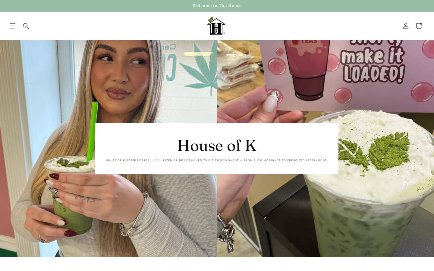 myhouseofk.com homepage screenshot