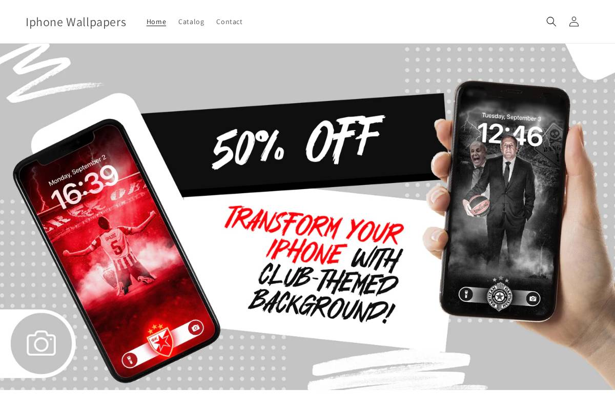 Iphone Wallpapers homepage screenshot