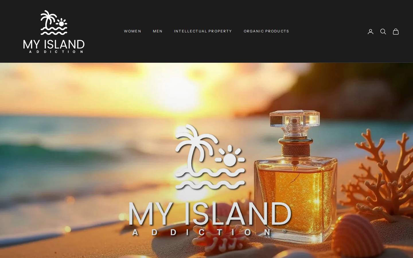 myislandaddiction.com homepage screenshot