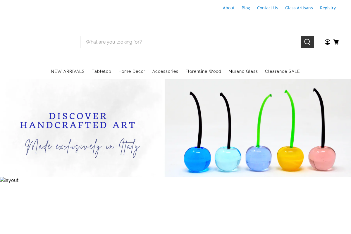 My Italian Decor homepage screenshot