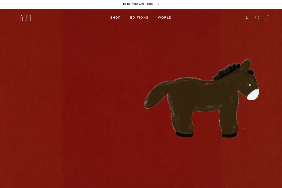 MYJN homepage screenshot