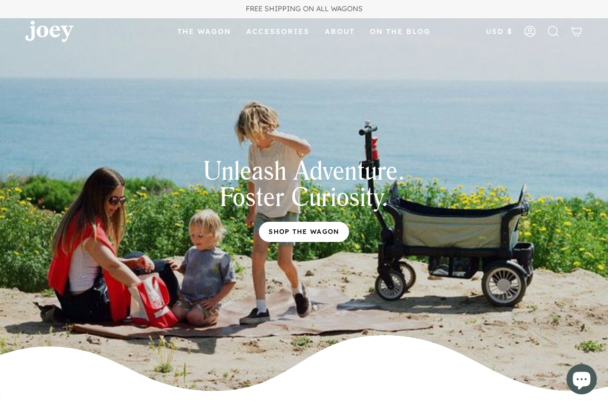 myjoey.com homepage screenshot