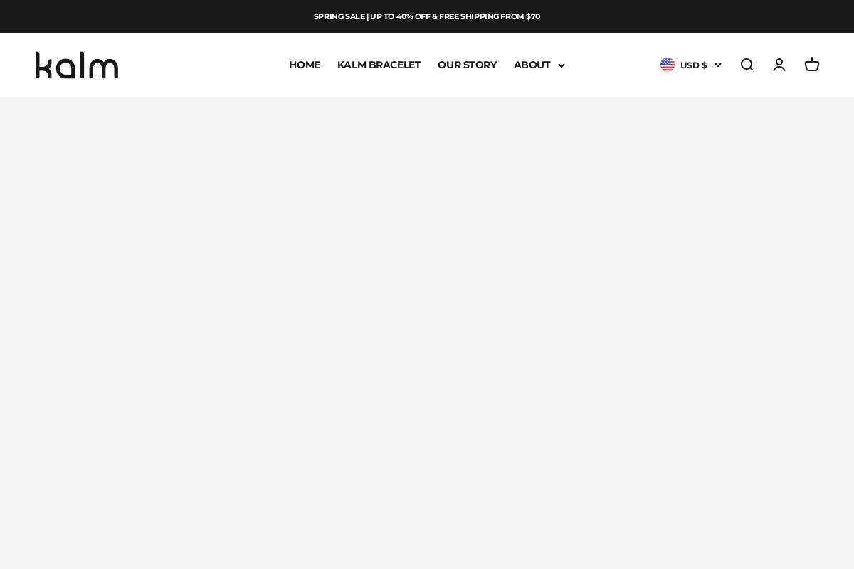 mykalm.co homepage screenshot