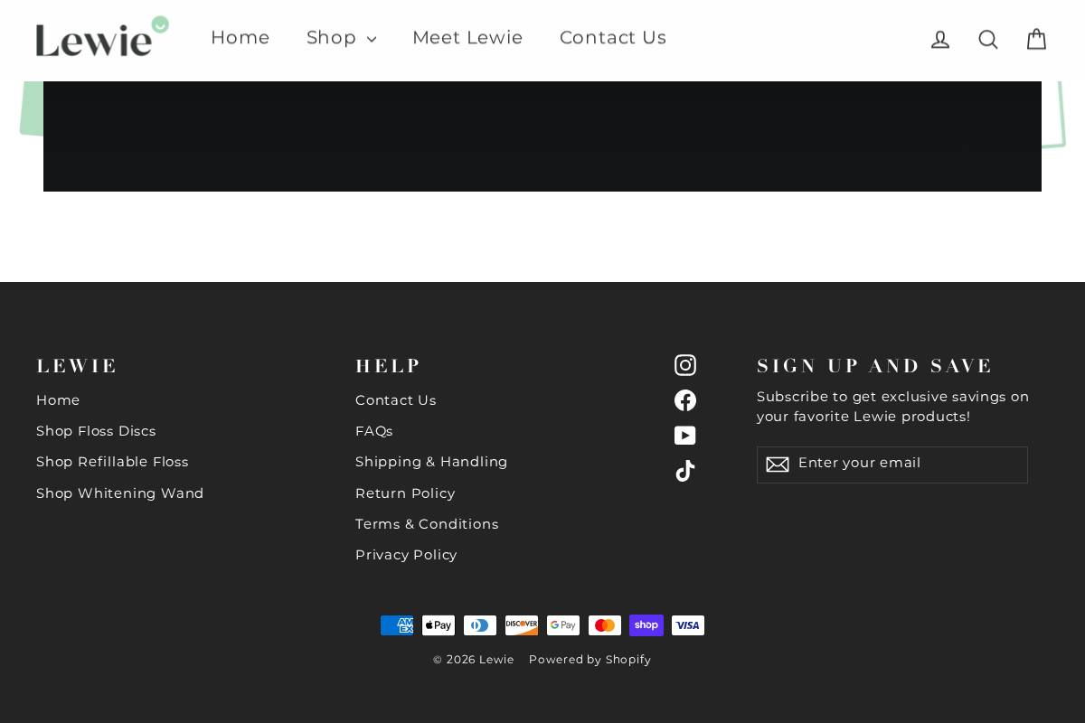 mylewie.com homepage screenshot