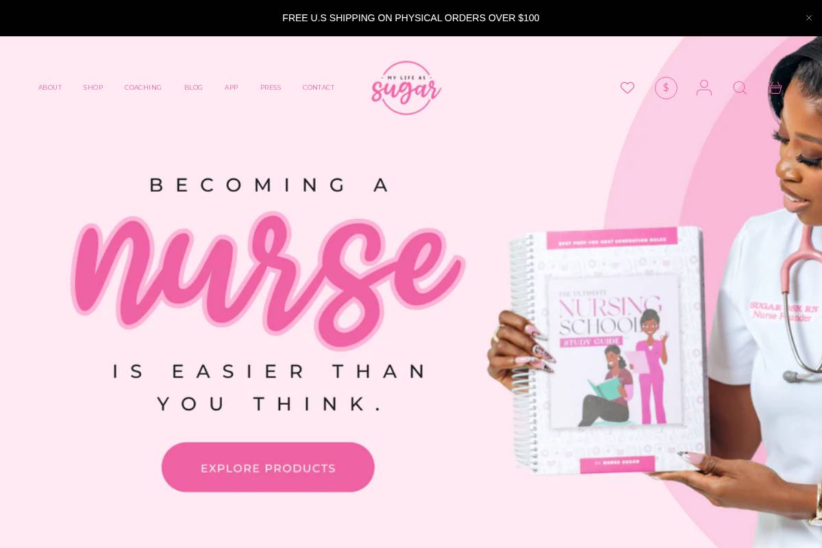 mylifeassugar.com homepage screenshot