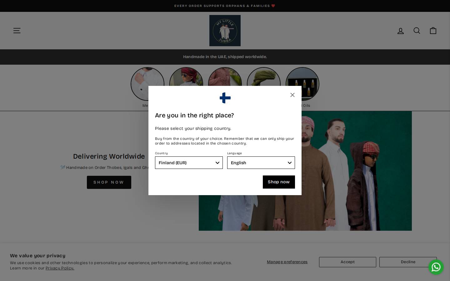 Mylittlejubba homepage screenshot