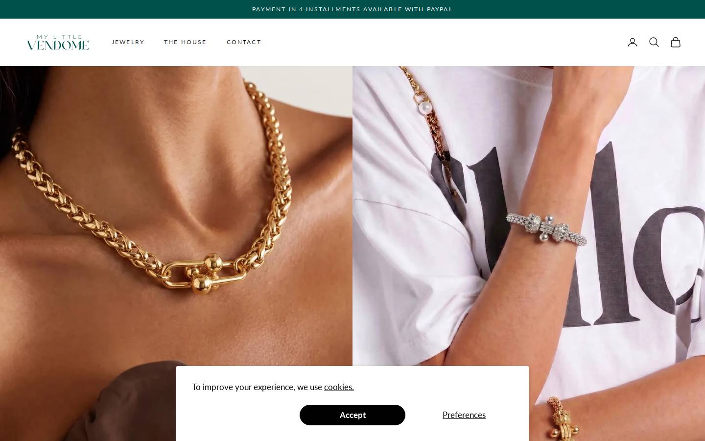 My Little Vendôme homepage screenshot