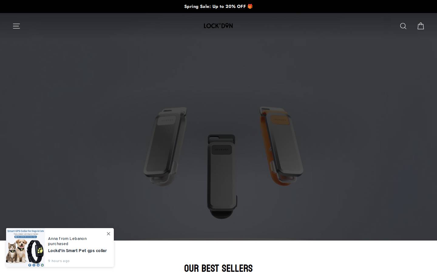 mylockdin.com homepage screenshot