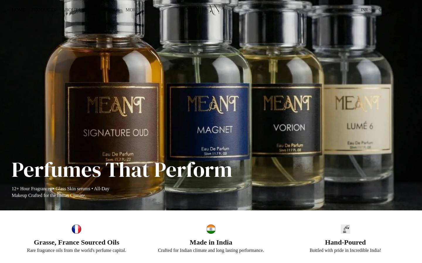 mymeant.com homepage screenshot