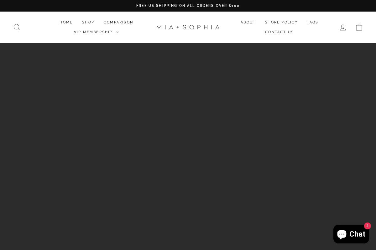 mymiasophia.com homepage screenshot