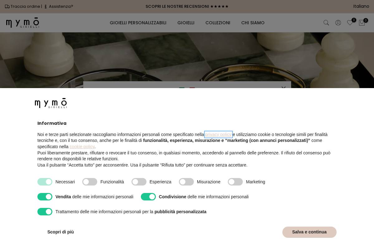 Noe Gioielli homepage screenshot