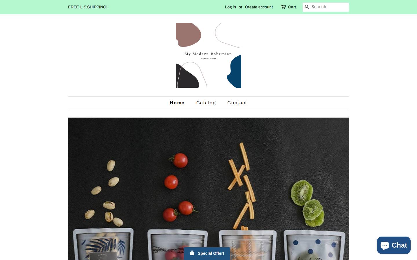 mymodernbohemian.com homepage screenshot