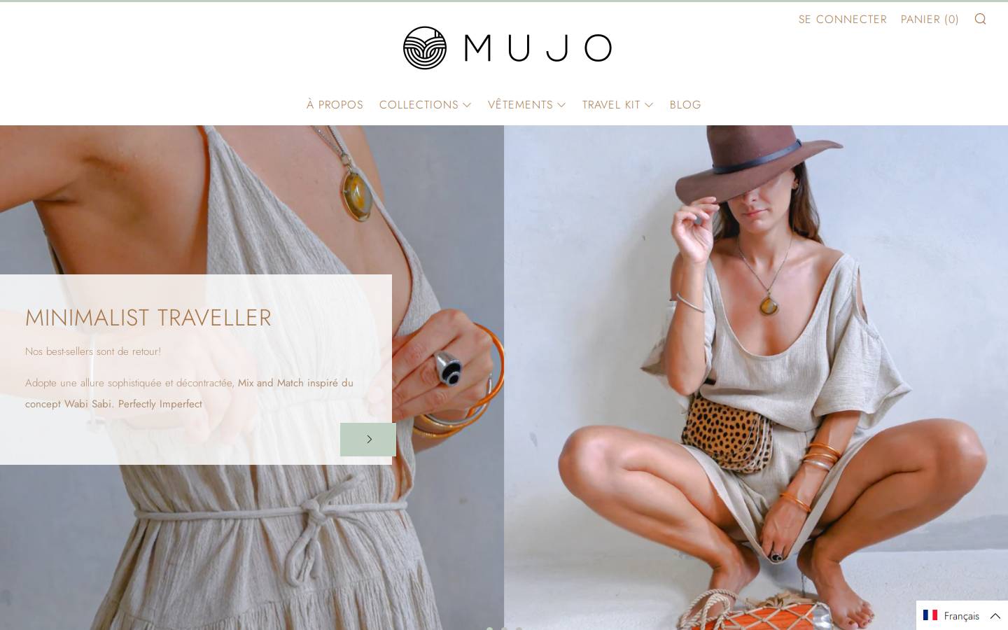 mymujo.com homepage screenshot
