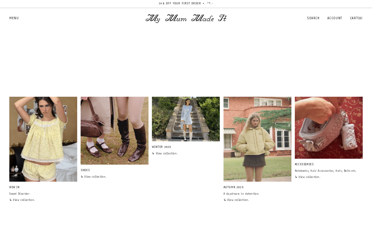 Mymum Madeit homepage screenshot