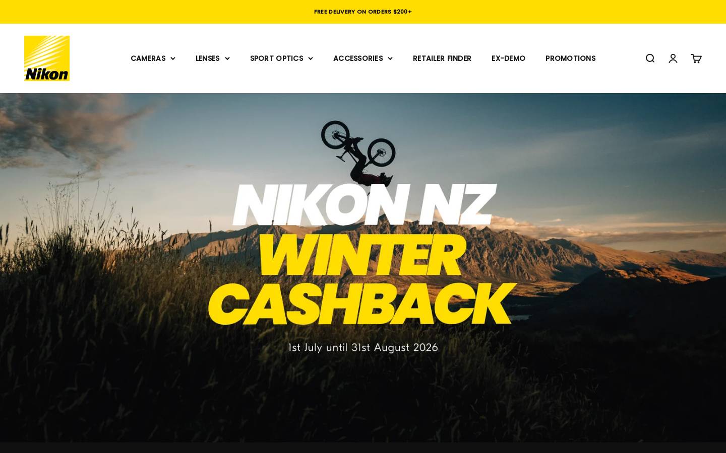 mynikonlife.co.nz homepage screenshot