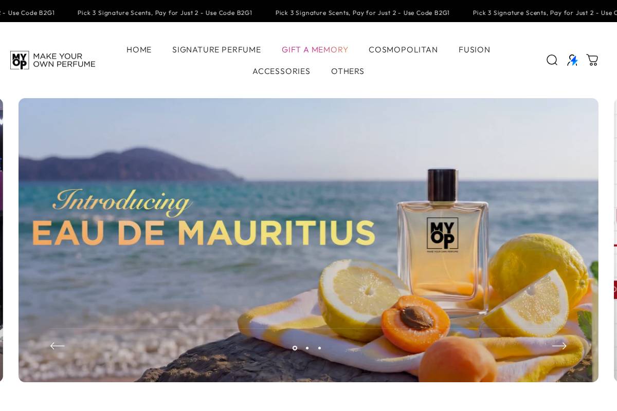 myop.in homepage screenshot