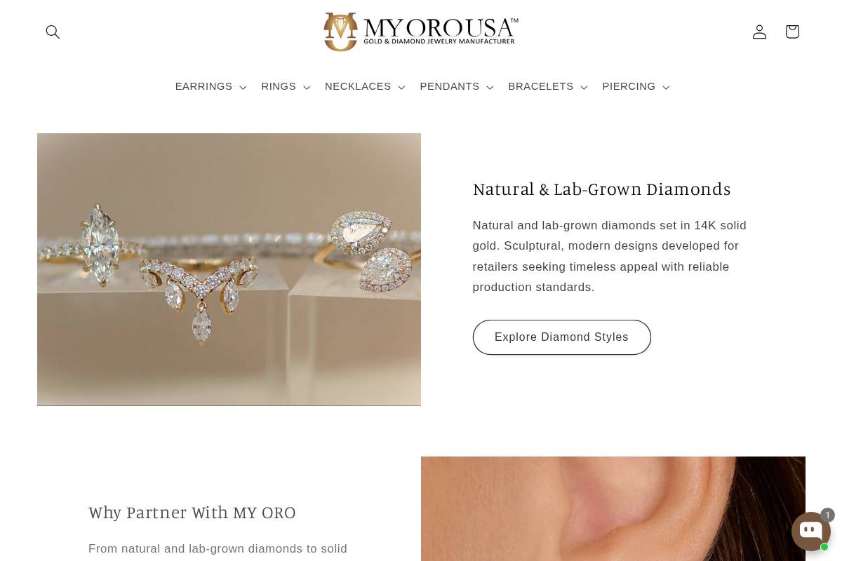 myorousa.com homepage screenshot