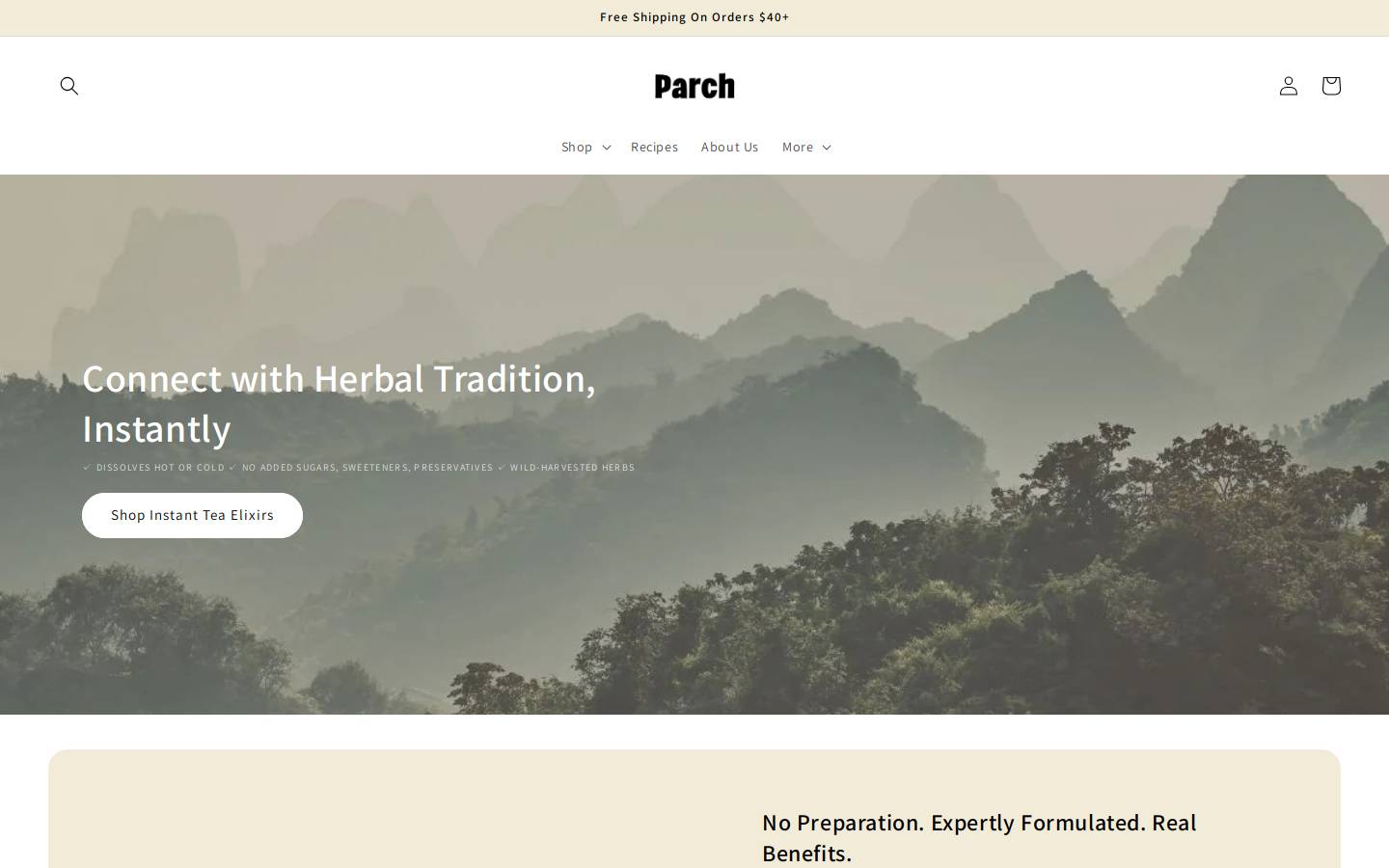 myparch.com homepage screenshot