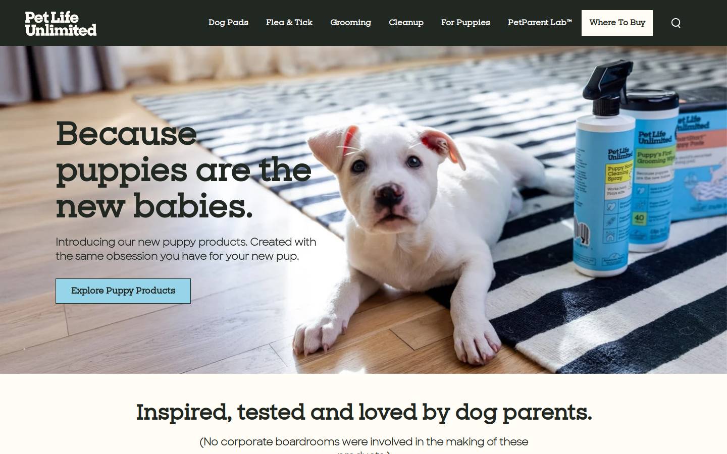 mypetlife.co homepage screenshot