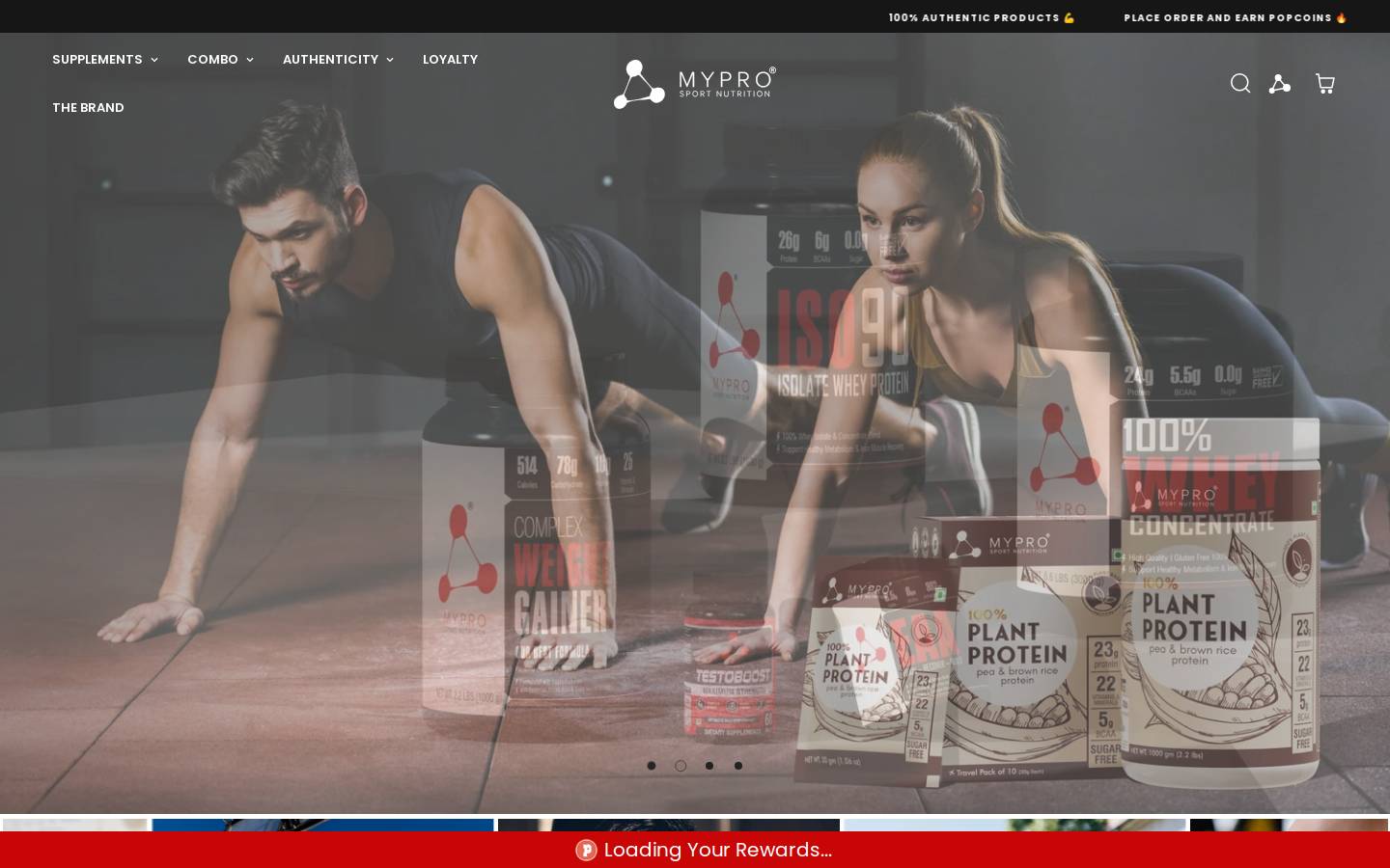 myprosportnutrition.com homepage screenshot