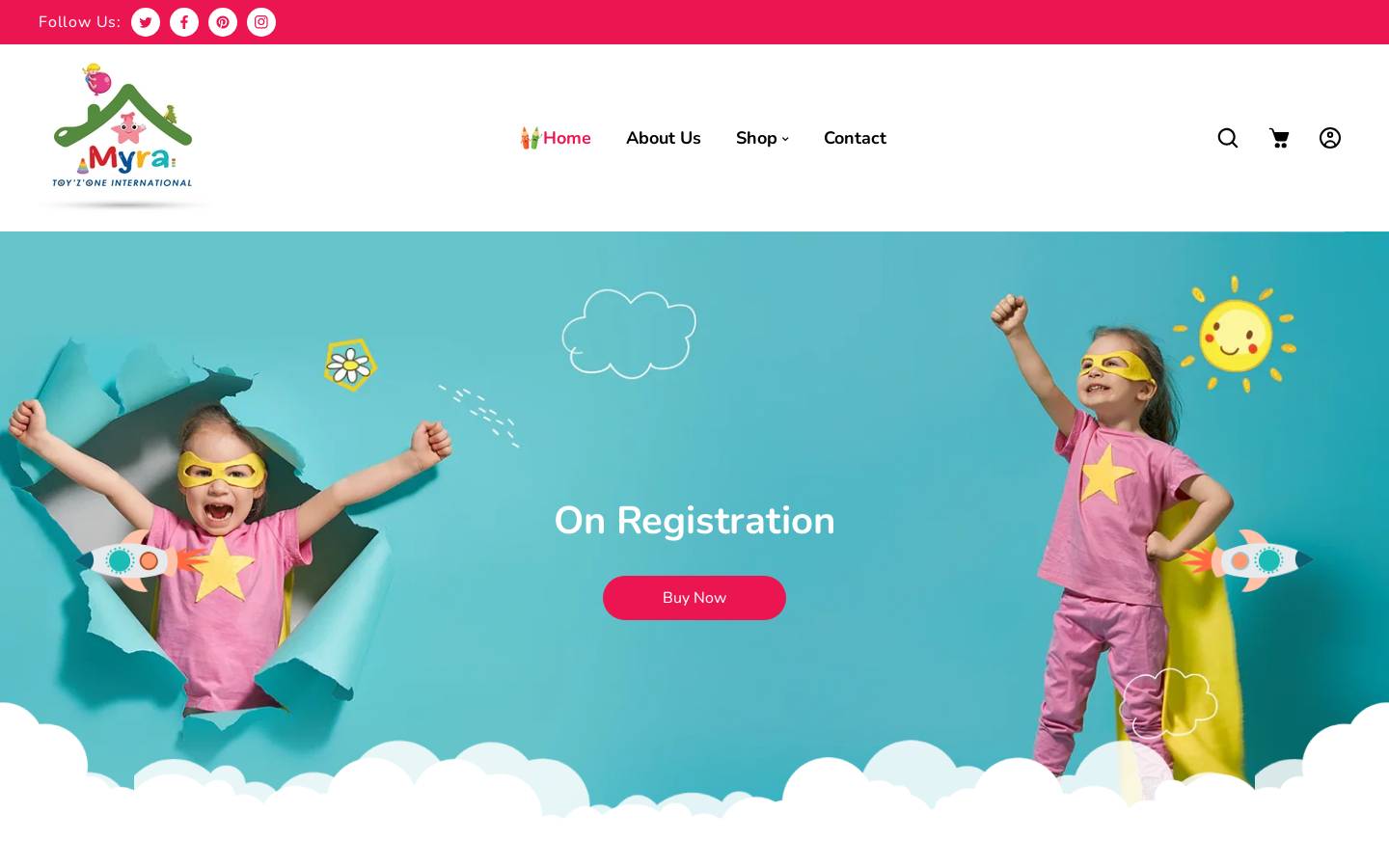 myratzi.com homepage screenshot