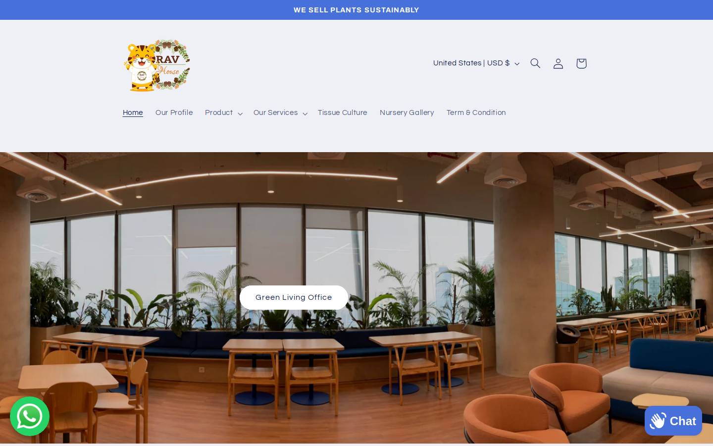myravhouse.com homepage screenshot