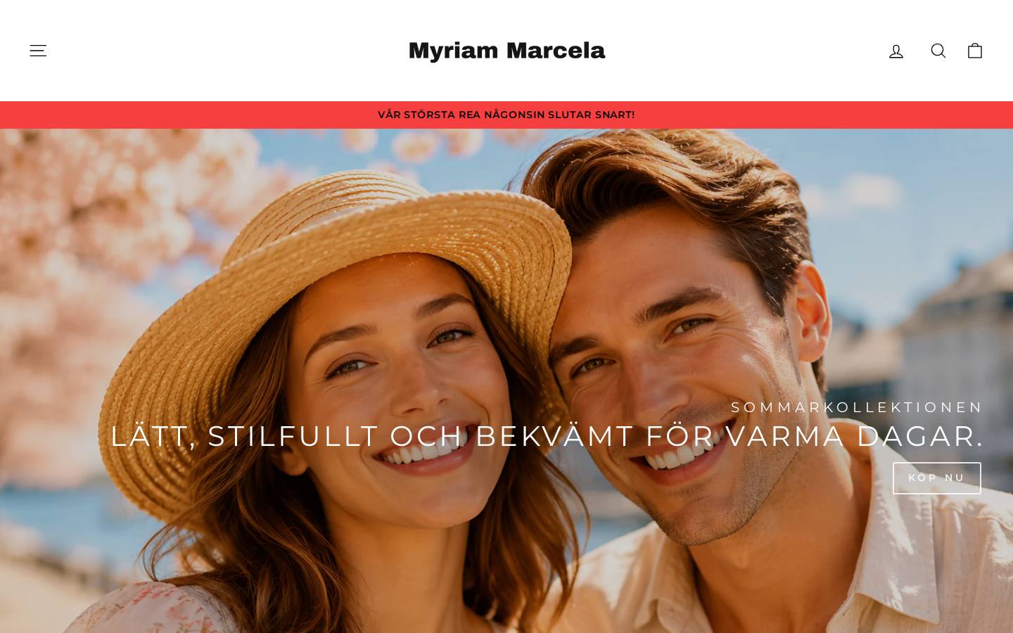 Myriam Marcela homepage screenshot