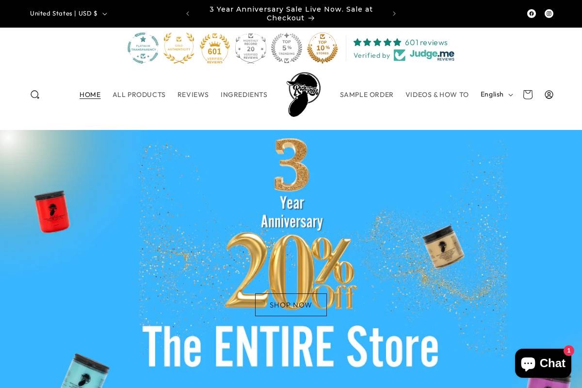 myrichroots.com homepage screenshot