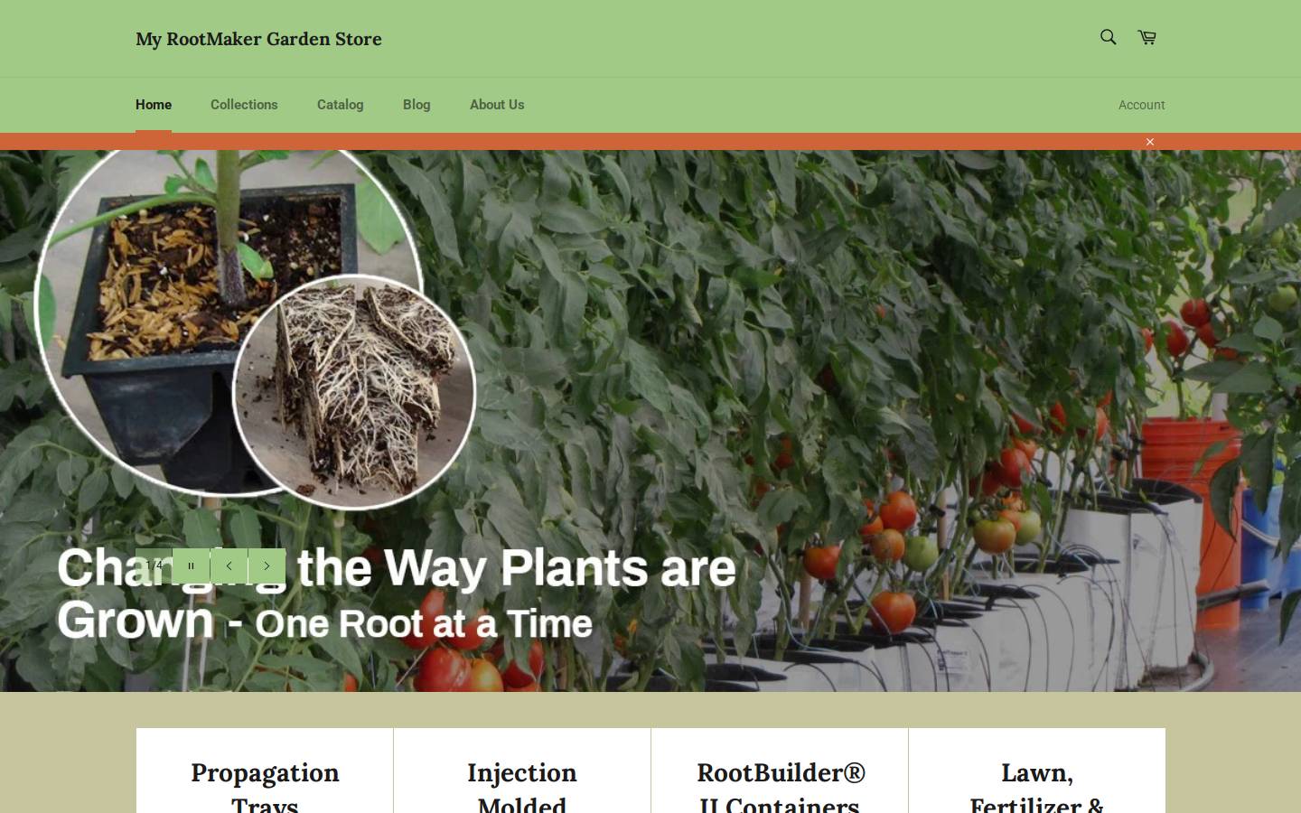 myrootmaker.com homepage screenshot