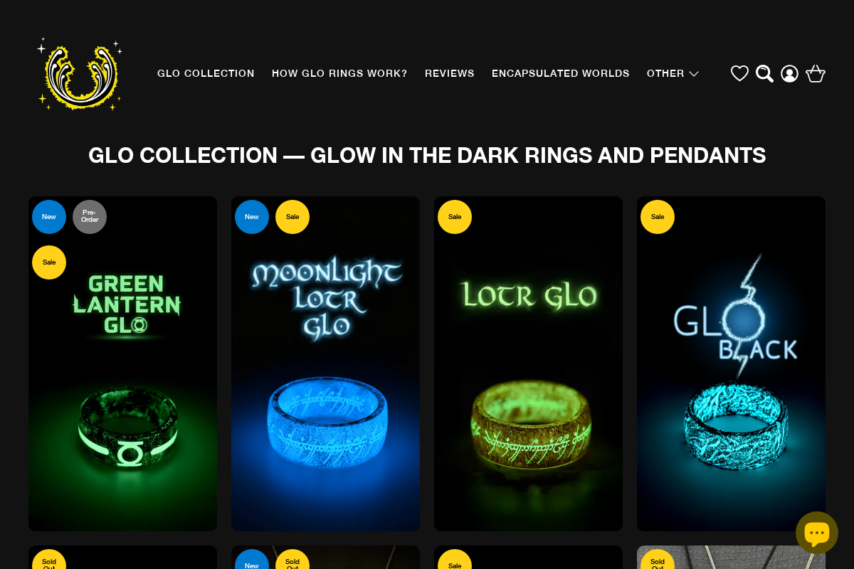 Secret Wood homepage screenshot