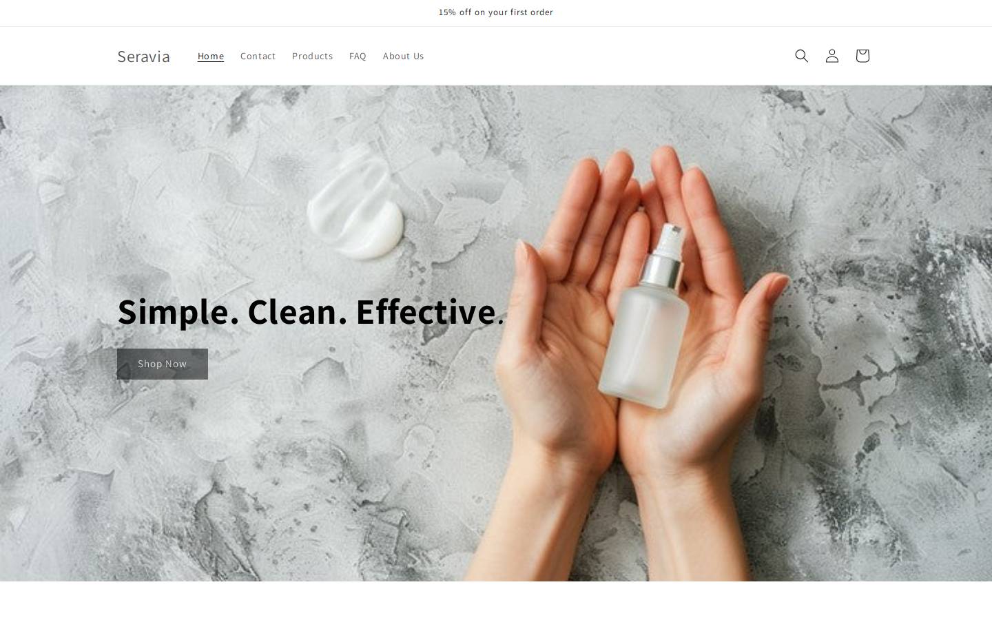myseravia.com homepage screenshot