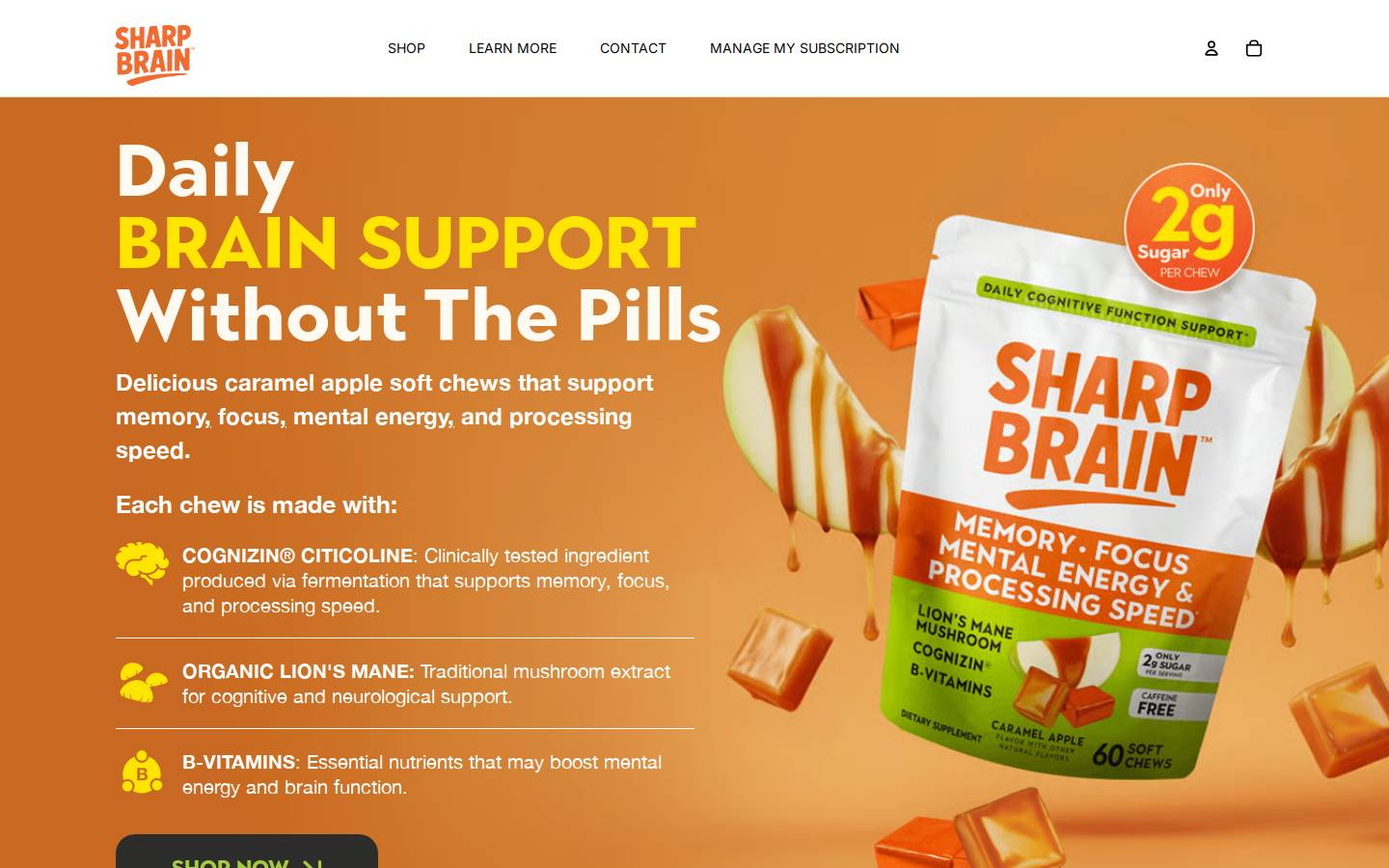 mysharpbrain.com homepage screenshot