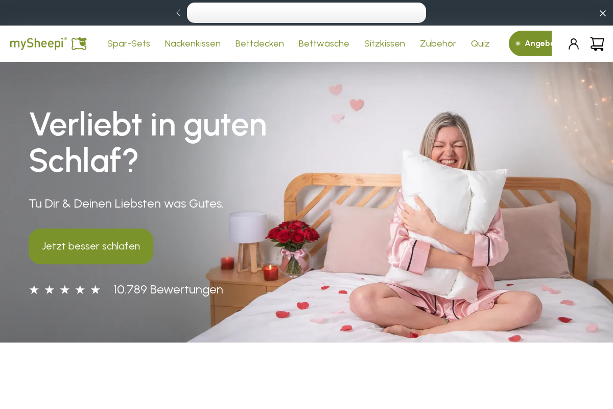 mySheepi homepage screenshot