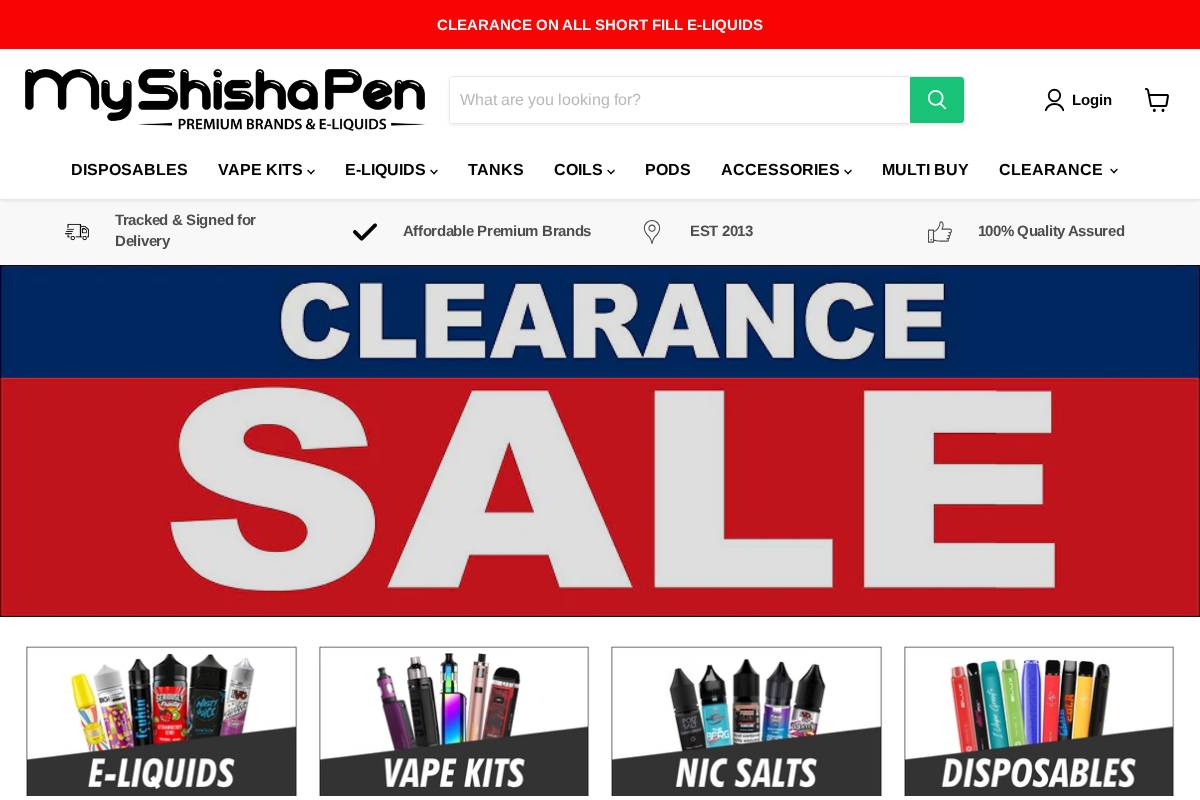 myshishapen.co.uk homepage screenshot