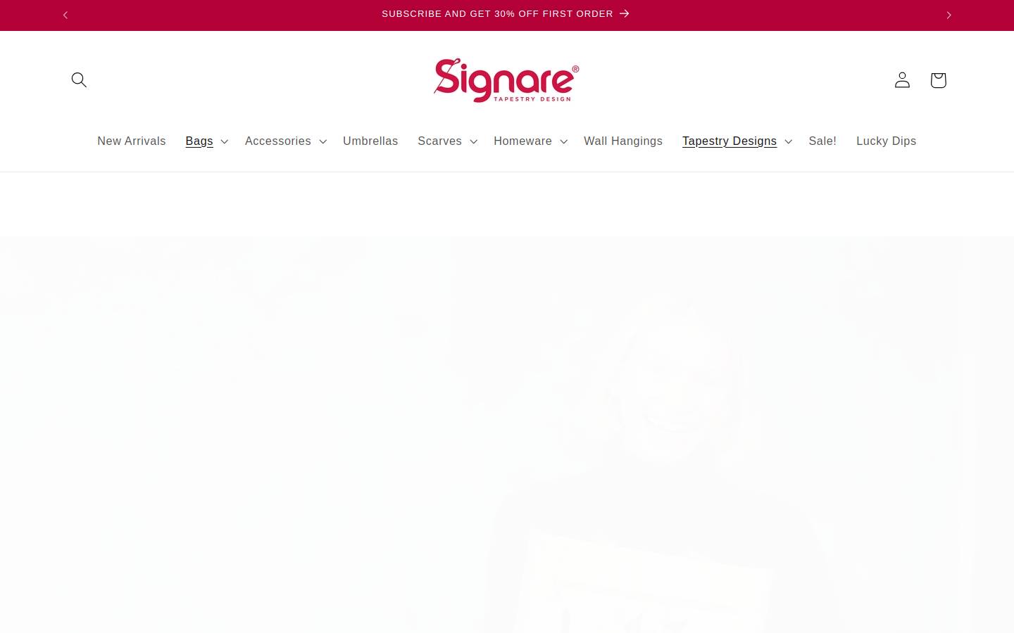 mysignare.com homepage screenshot