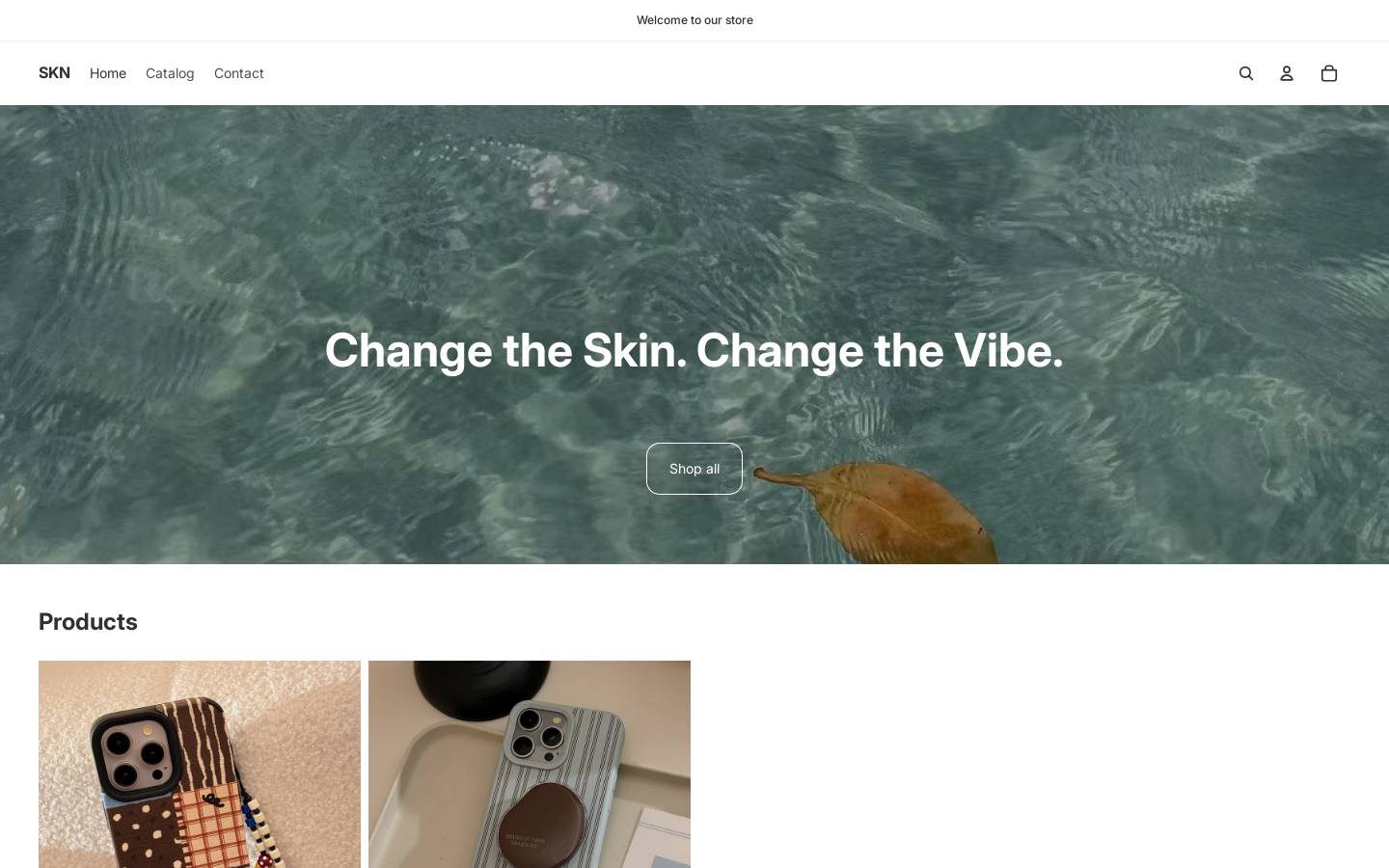 myskn.shop homepage screenshot
