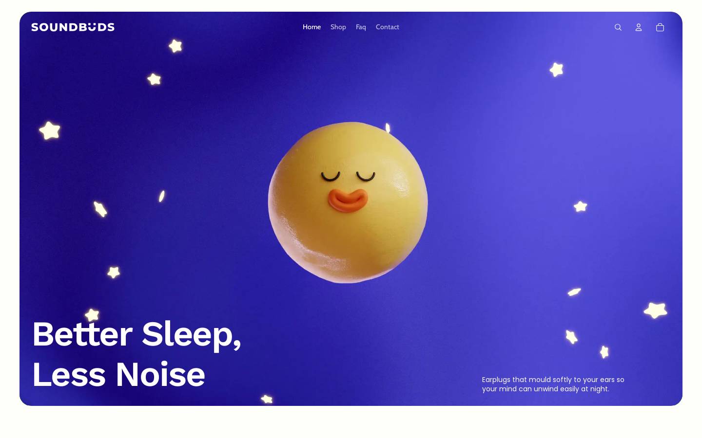 mysoundbuds.com homepage screenshot
