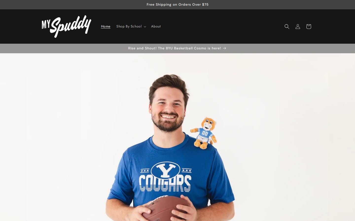 myspuddy.com homepage screenshot