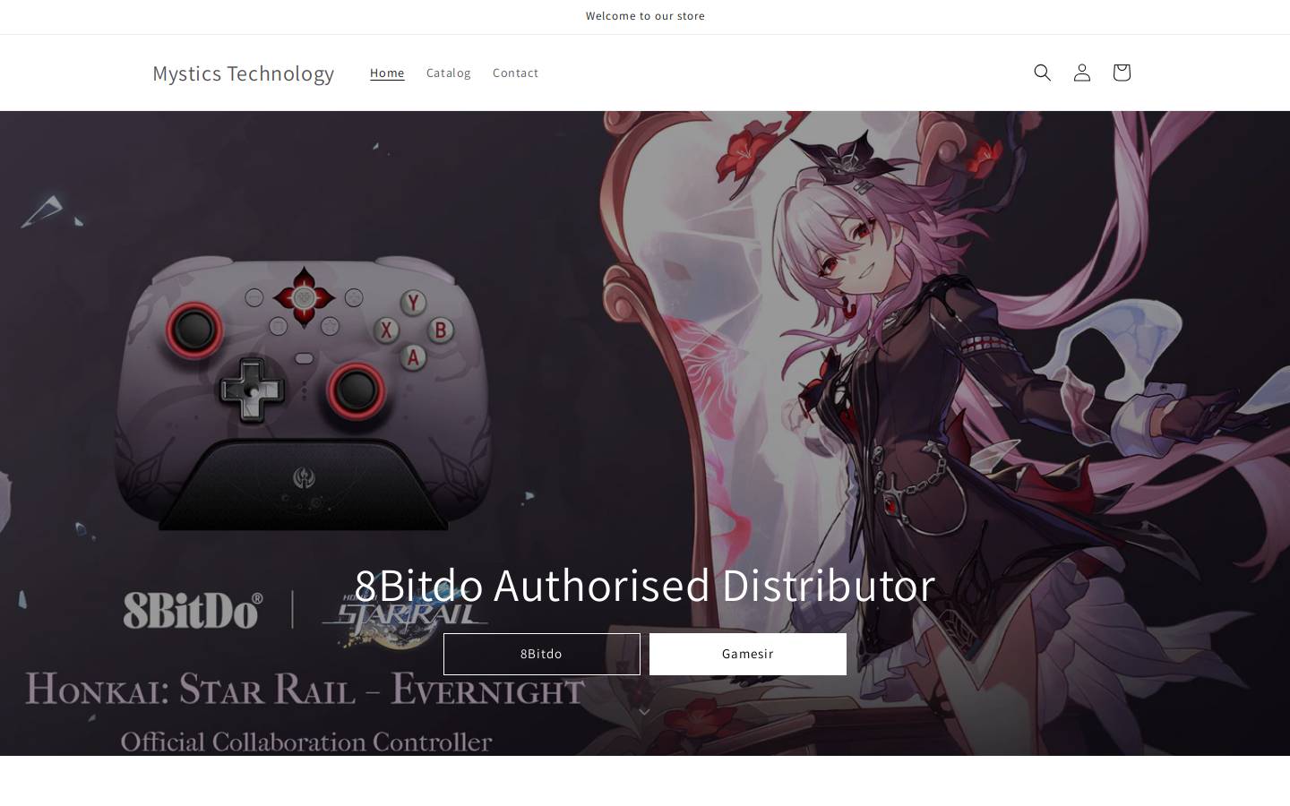 mysticstechnology.com homepage screenshot