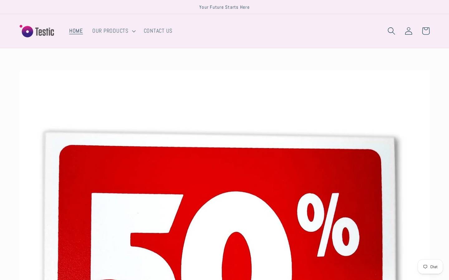 mytestic.com homepage screenshot