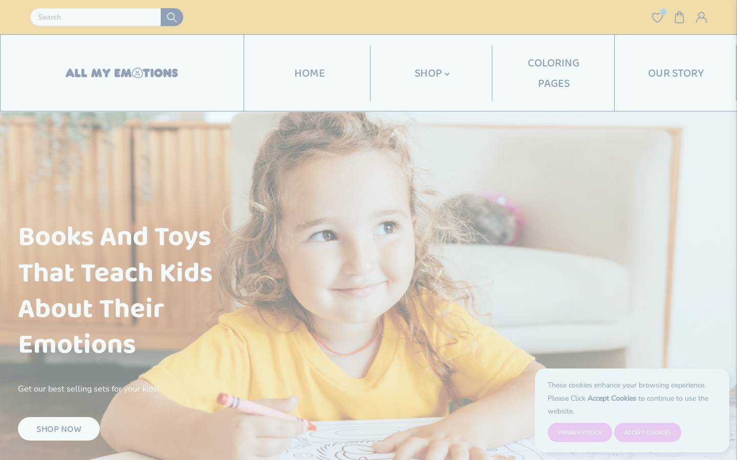 mytinytemper.com homepage screenshot
