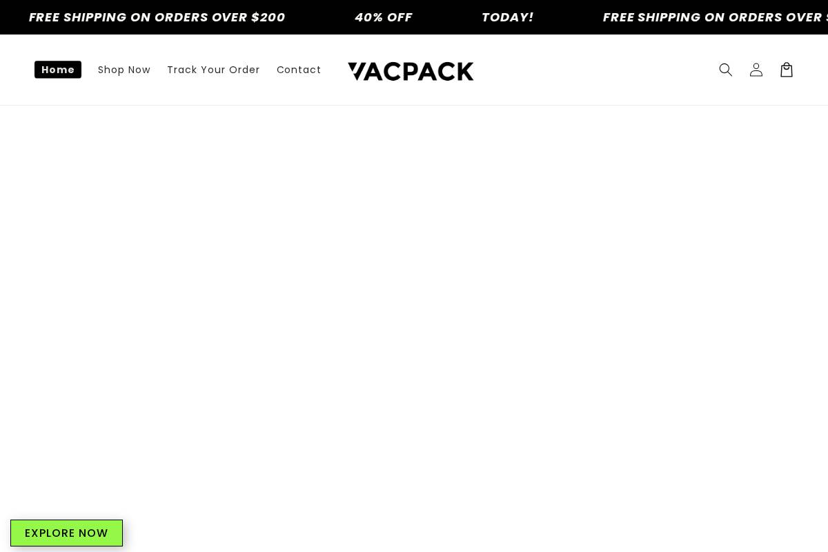 myvacpack.com homepage screenshot