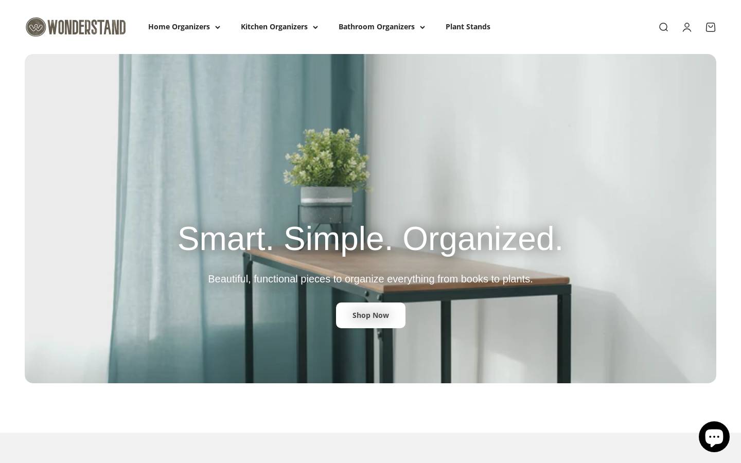 mywonderstand.com homepage screenshot