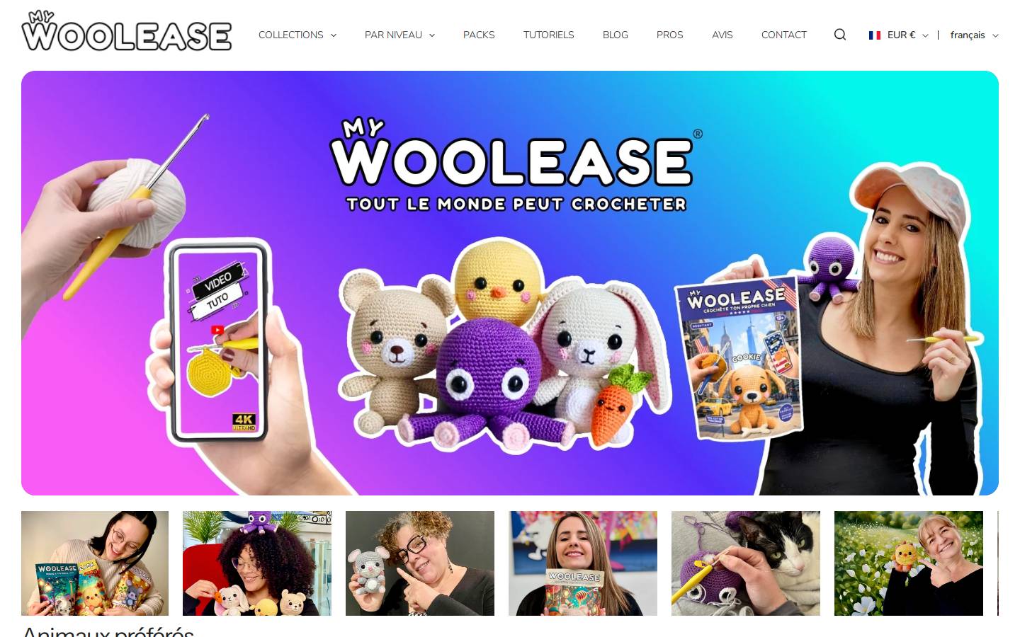 Mywoolease homepage screenshot